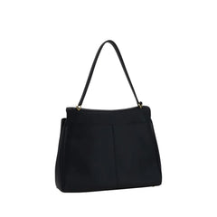 Balenciaga Black Calf Leather Bos Taurus Shoulder Bag