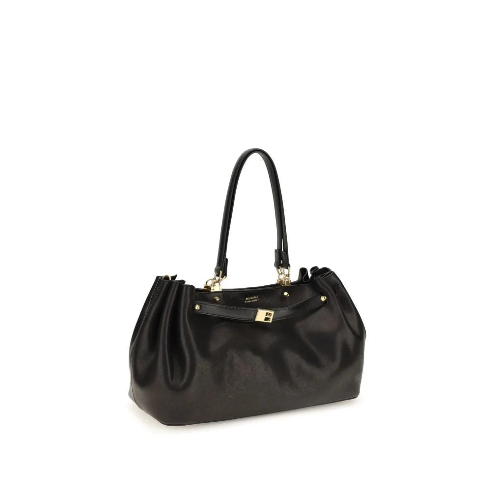 Balenciaga Musta vasikannahka Bos Taurus -olkalaukku
