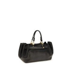 Balenciaga Black Calf Leather Bos Taurus Shoulder Bag