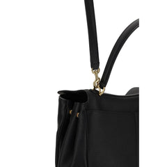 Balenciaga Black Calf Leather Bos Taurus Shoulder Bag - Shoulder Bags