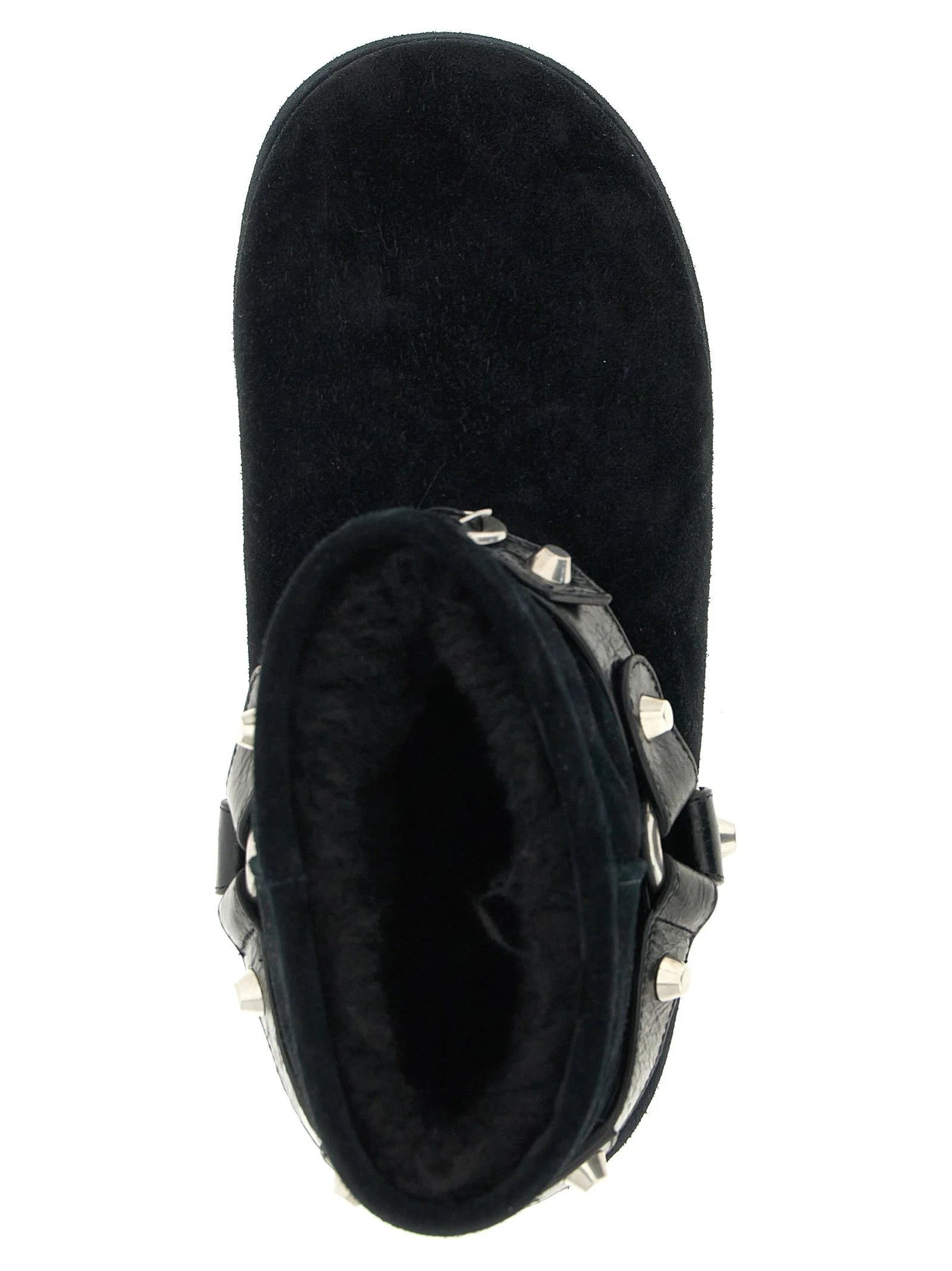 Balenciaga Black Calfskin Ankle Boots - EU39/US9