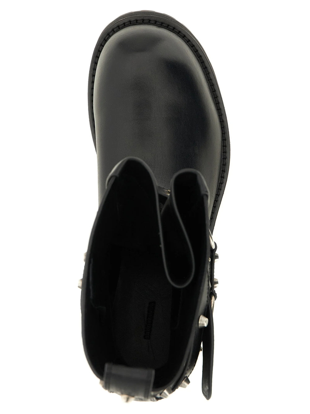 Balenciaga Black Calfskin Ankle Boots - EU44/US11