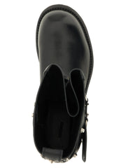 Balenciaga Black Calfskin Ankle Boots - EU44/US11