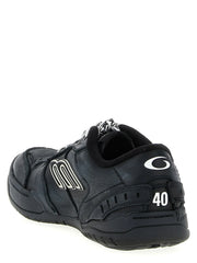 Balenciaga Black Calfskin Athletic Sneakers