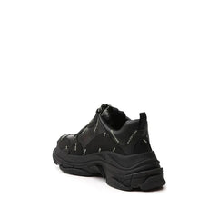 Balenciaga Black Calfskin Chunky Sneakers - EU40/US7