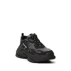 Balenciaga Black Calfskin Chunky Sneakers - EU40/US7