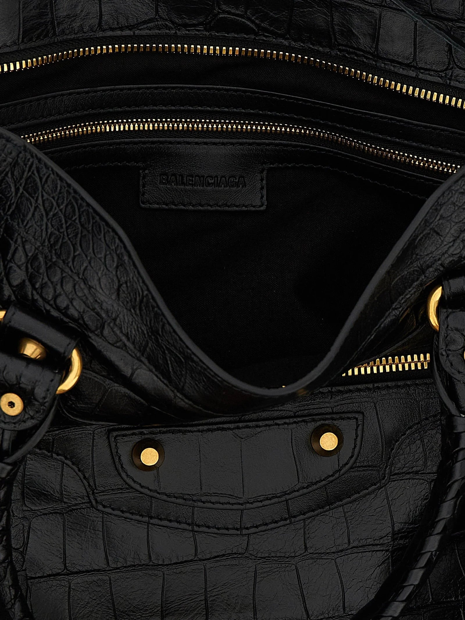 Balenciaga Black Calfskin Handbag