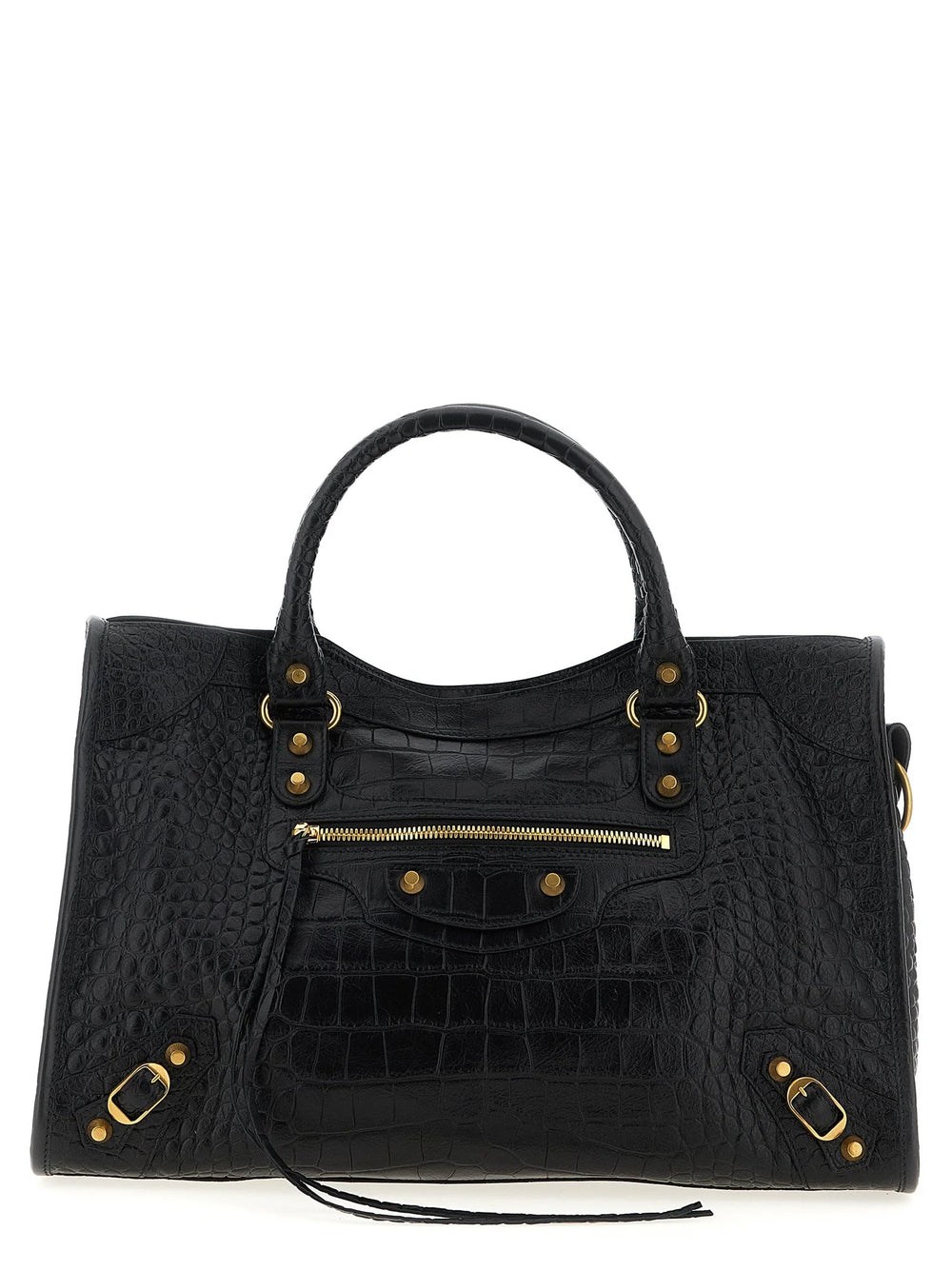 Balenciaga Black Calfskin Handbag