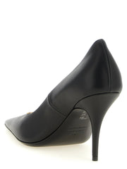 Balenciaga Black Calfskin High Heel Pumps