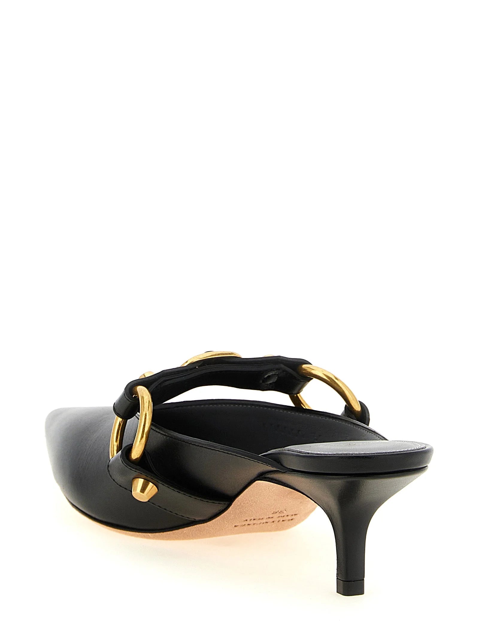 Balenciaga Black Calfskin Mid Heel Pumps - EU41/US11