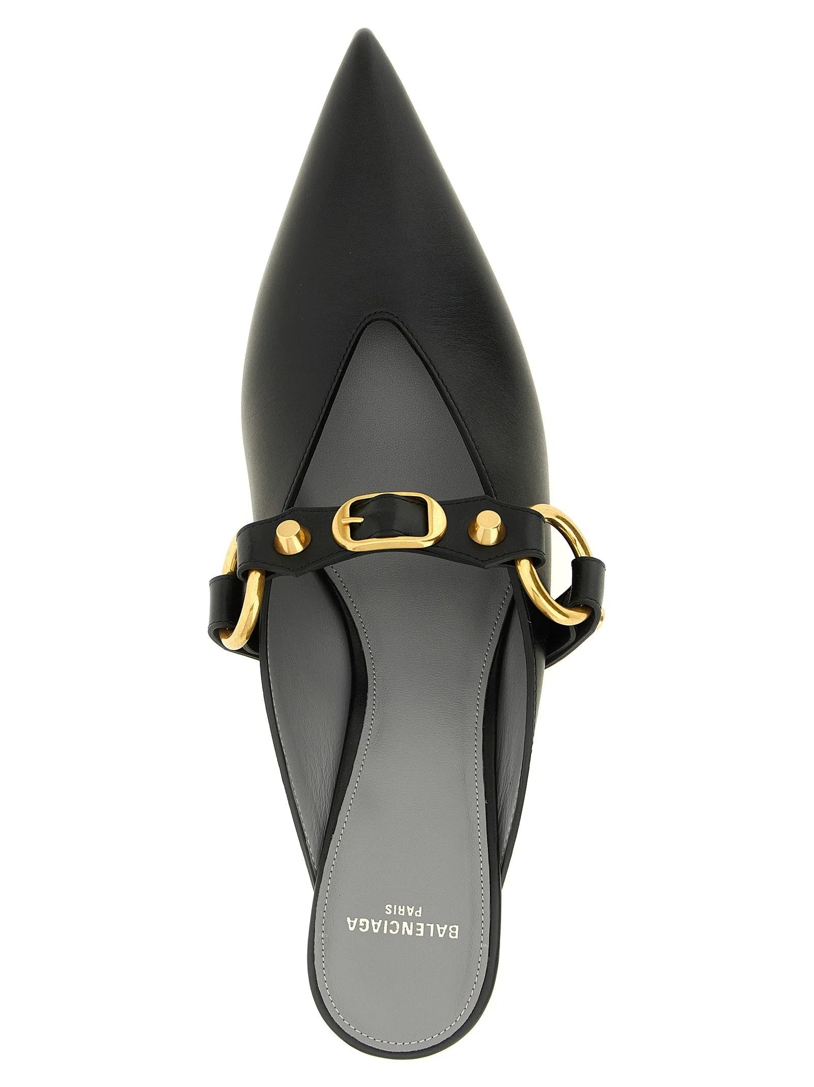 Balenciaga Black Calfskin Mid Heel Pumps - EU41/US11