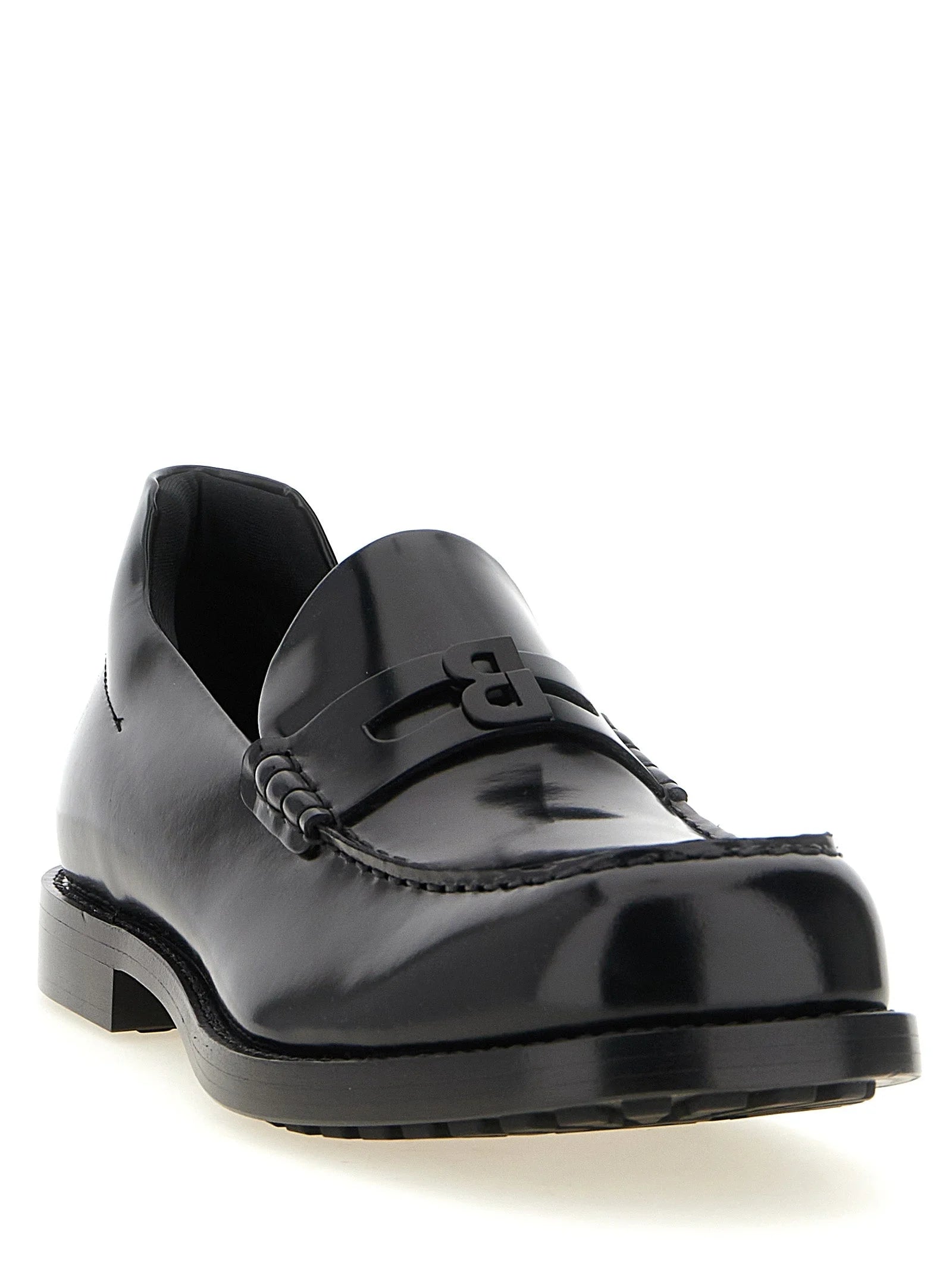 Balenciaga Black Calfskin Slip-On Loafers - EU 40 | US 7