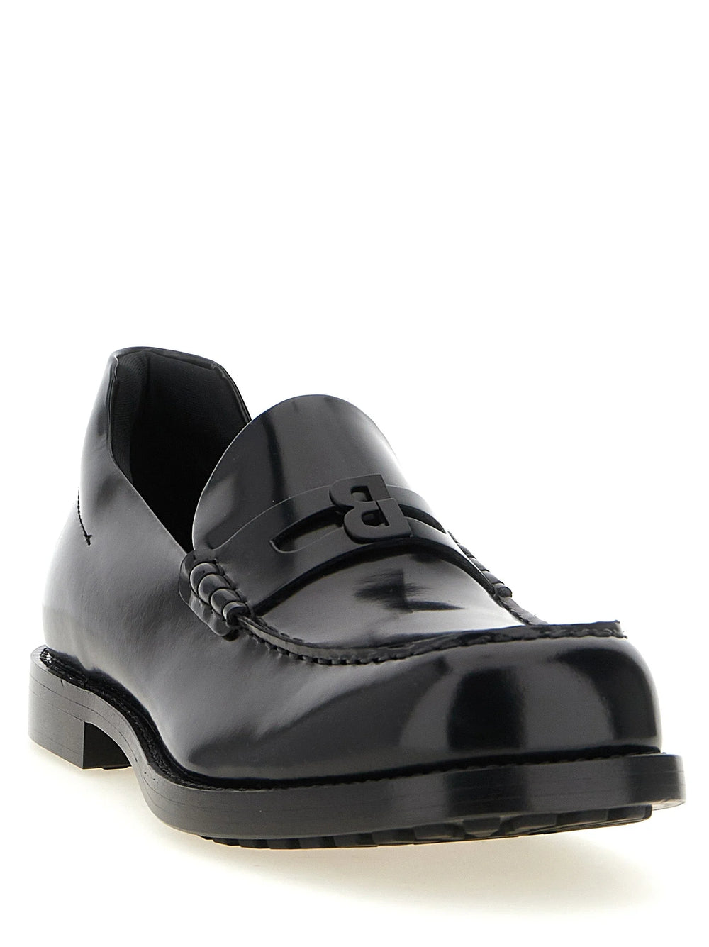 Balenciaga Black Calfskin Slip-On Loafers - EU 40 | US 7
