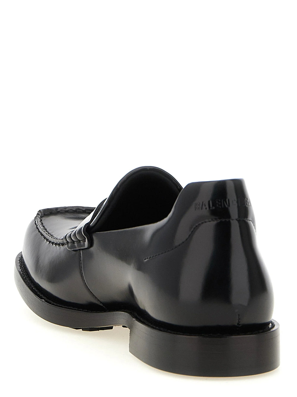 Balenciaga Black Calfskin Slip-On Loafers - EU 40 | US 7