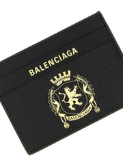 Balenciaga fekete borjúbőr pénztárca