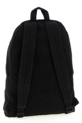 Balenciaga Black Cotton Backpack