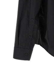 Balenciaga Black Cotton Blouse