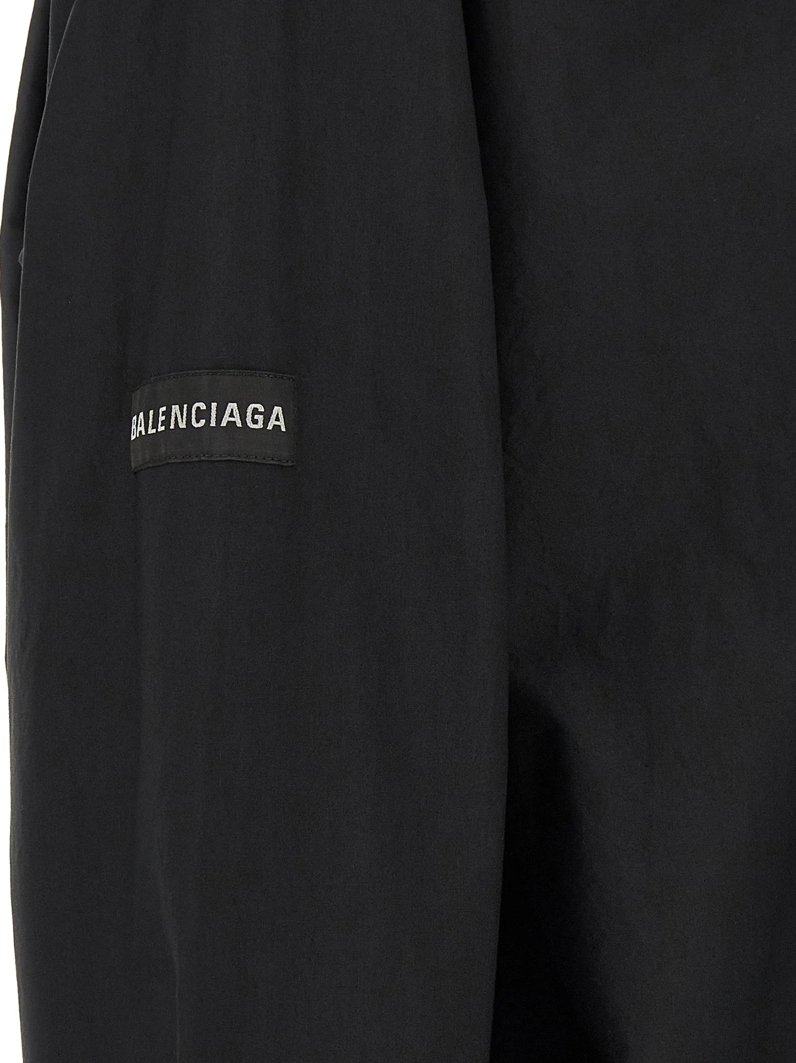 Balenciaga Black Cotton Blouse