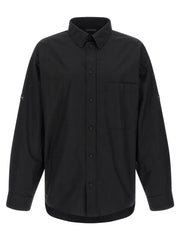 Balenciaga Black Cotton Blouse