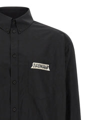 Balenciaga Black Cotton Blouse