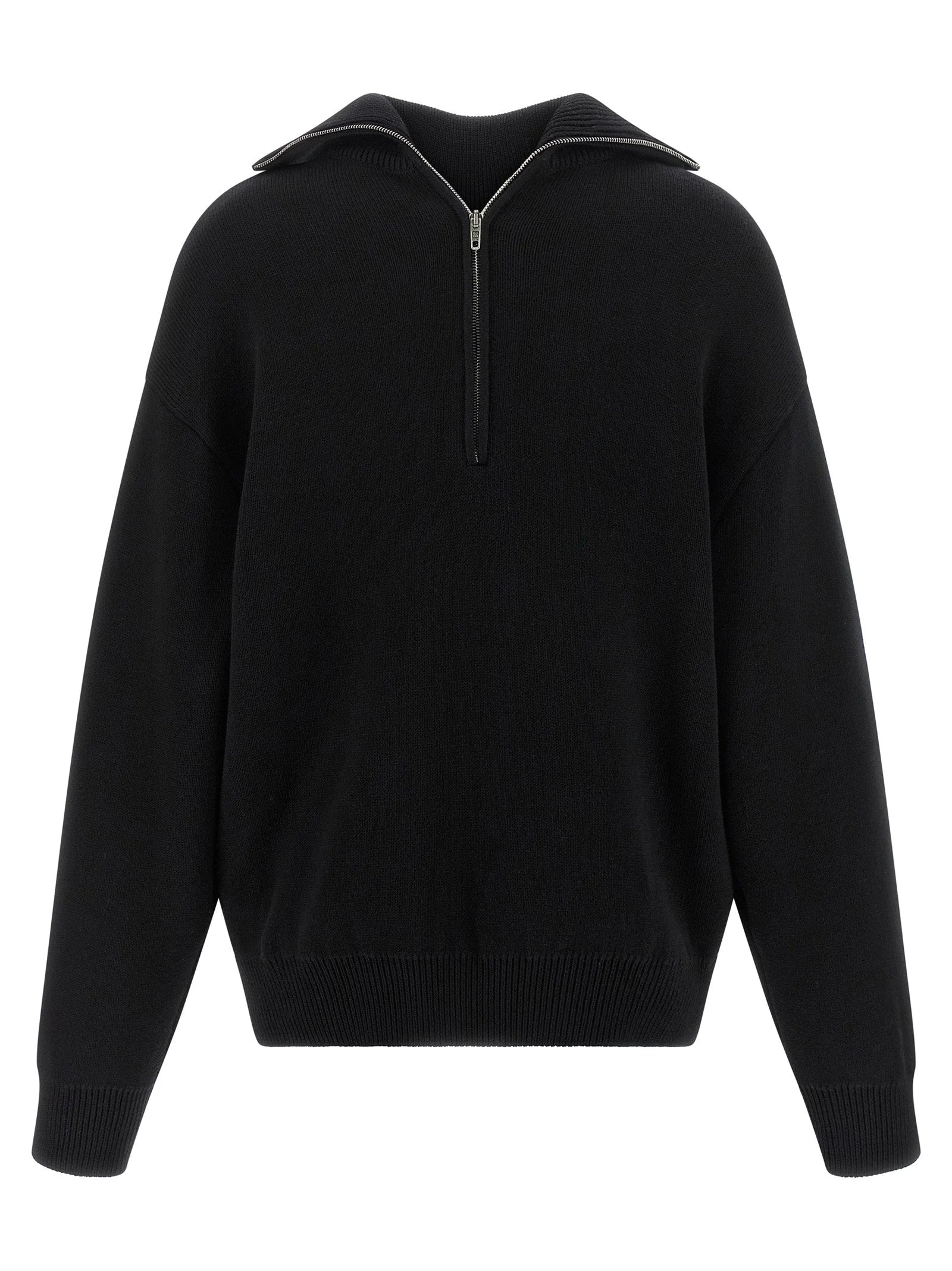 Balenciaga Black Cotton Cardigan