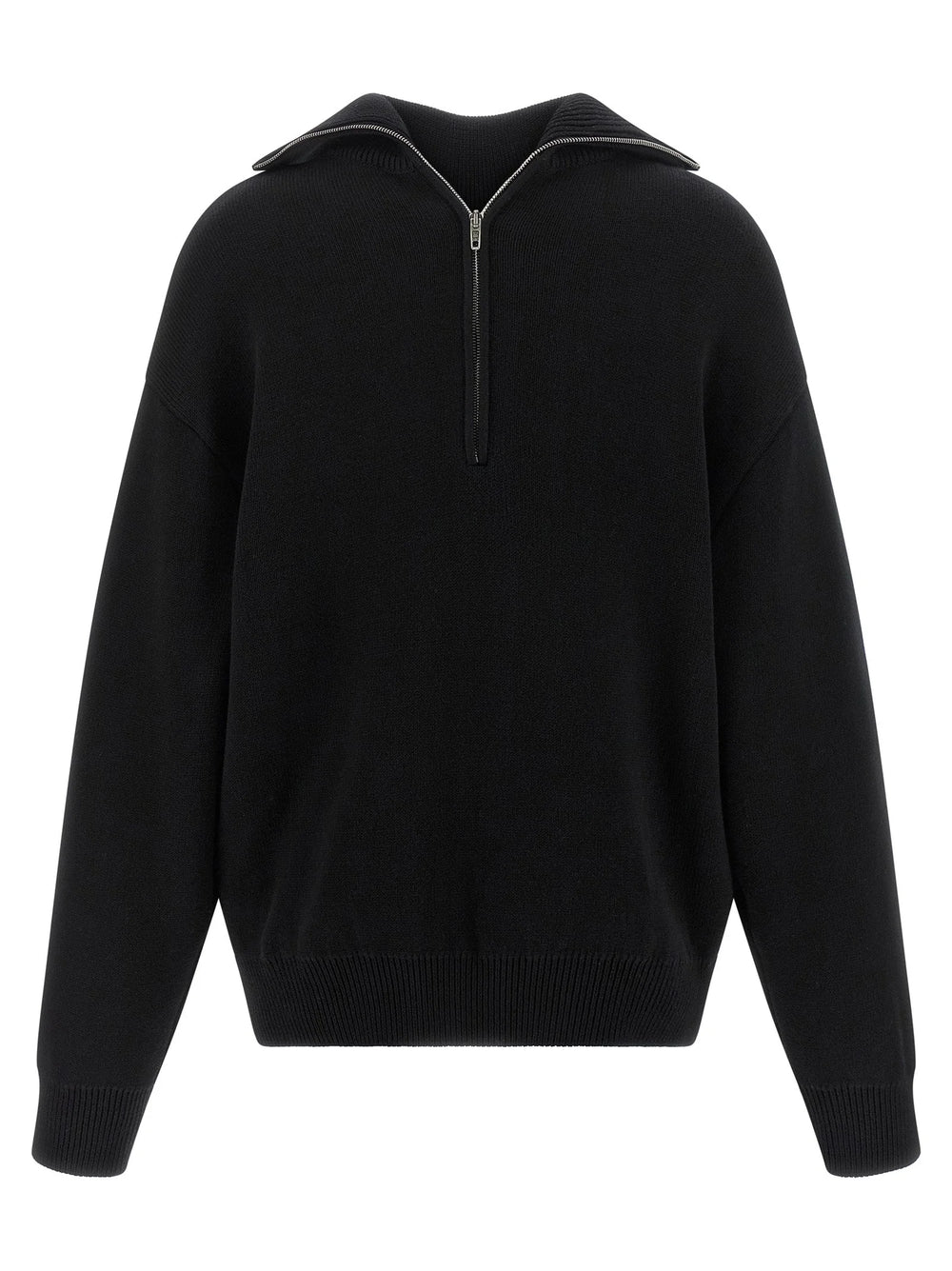 Balenciaga Black Cotton Cardigan