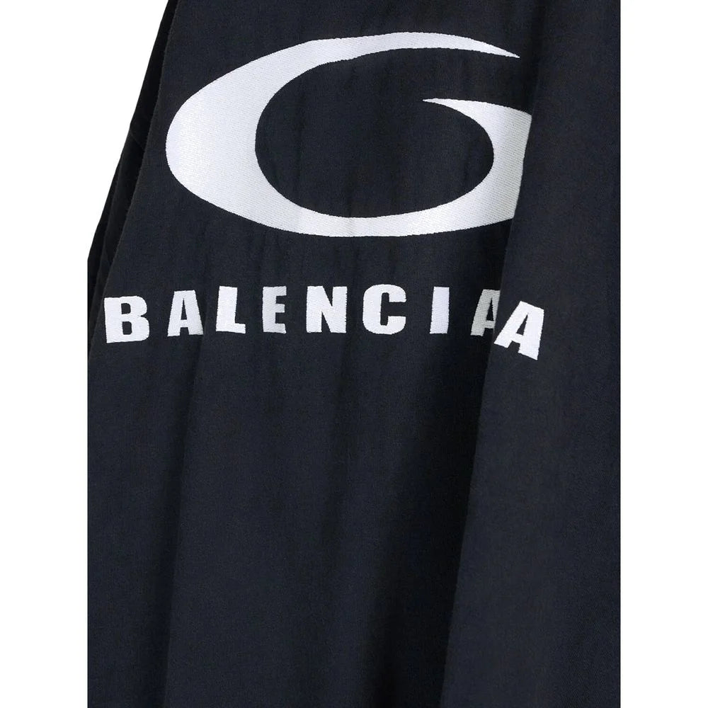 Rochie casual din bumbac negru Balenciaga - IT48 | M