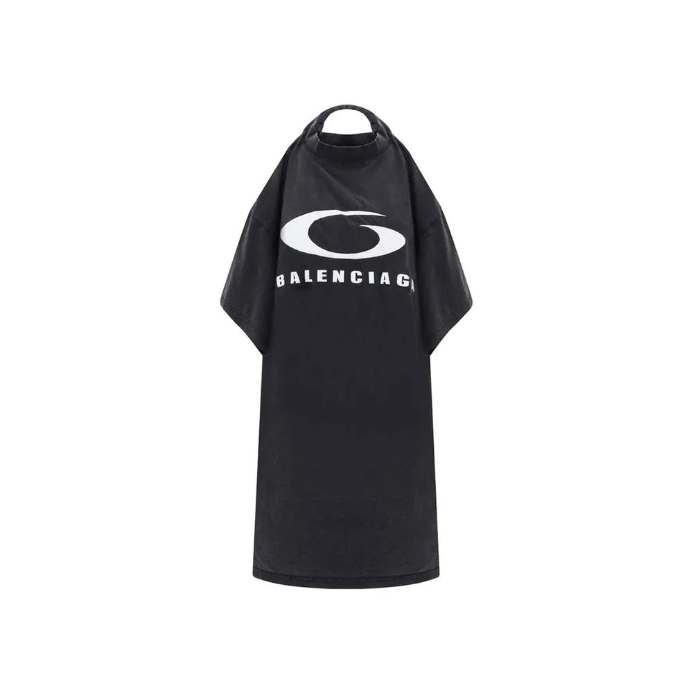 Rochie casual din bumbac negru Balenciaga - IT48 | M