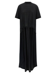 Balenciaga Black Cotton Casual Dress - XS