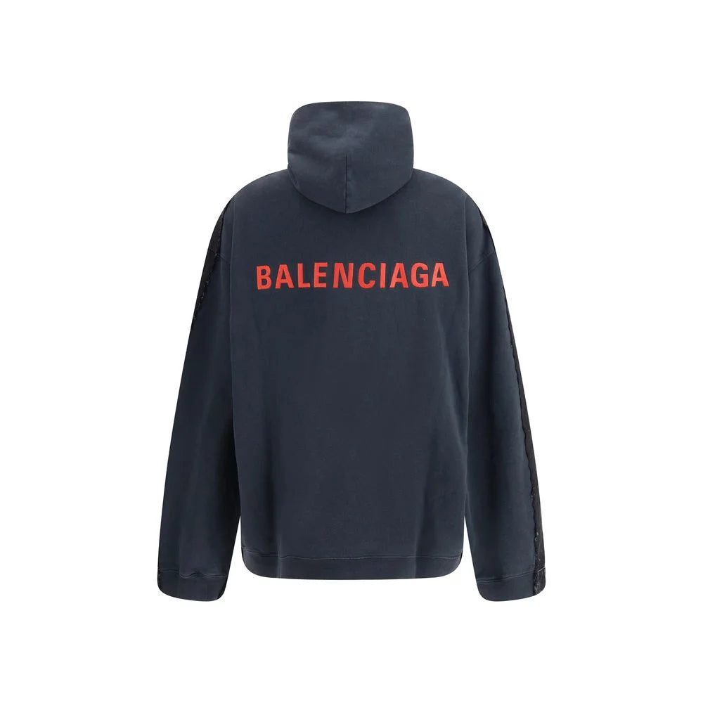 Balenciaga Black Cotton Denim Jacket