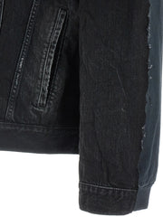 Balenciaga Black Cotton Denim Jacket - M