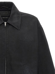 Balenciaga Black Cotton Full-Length Jacket - S