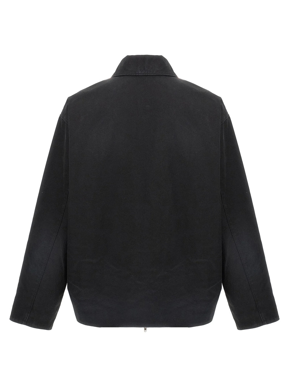 Balenciaga Black Cotton Full-Length Jacket - S