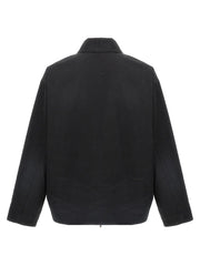 Balenciaga Black Cotton Full-Length Jacket - S