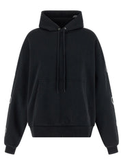 Balenciaga Black Cotton Hoodie