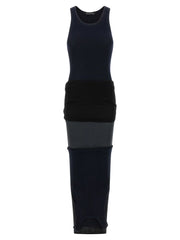 Balenciaga Black Cotton Long Dress - S