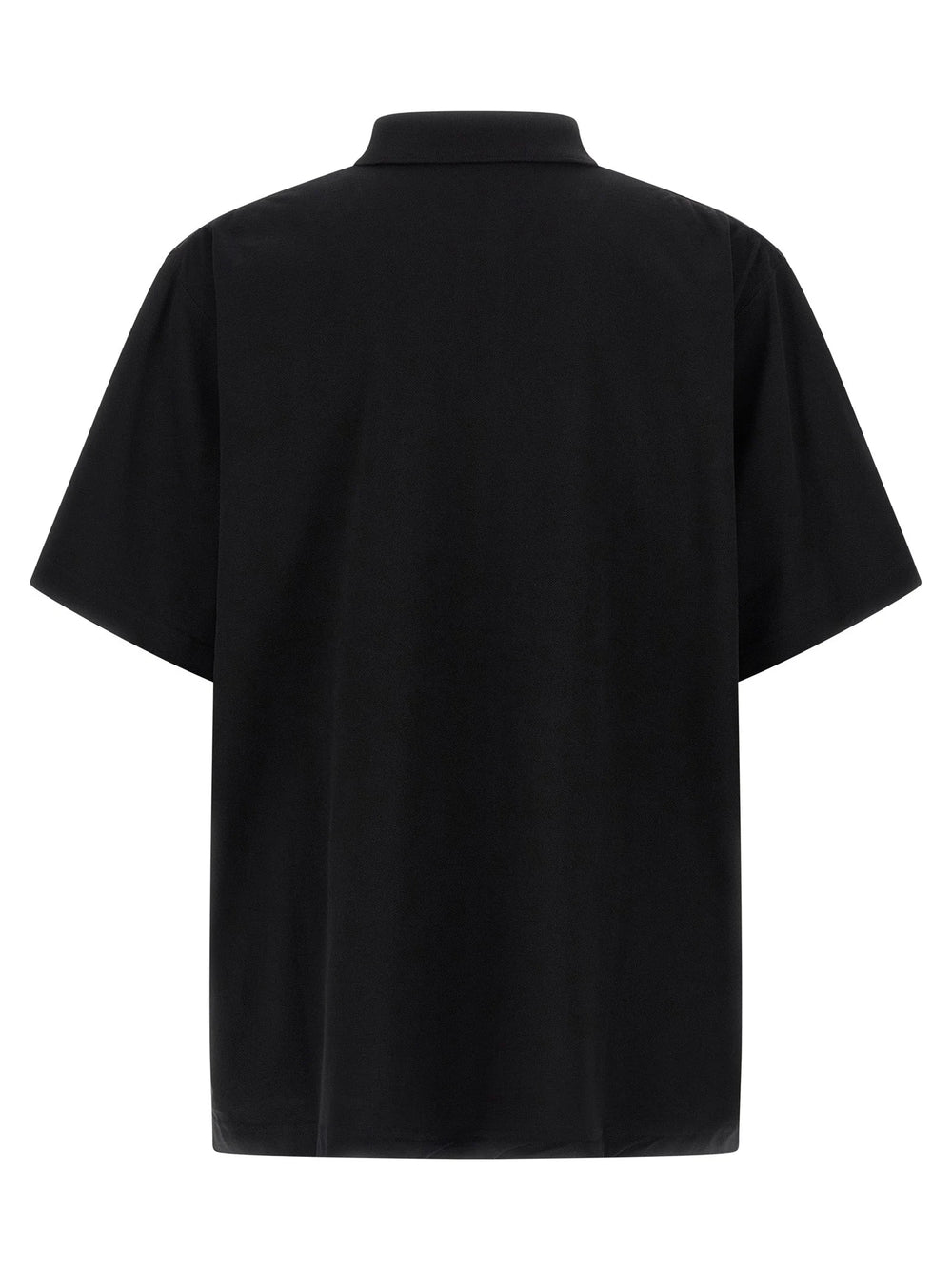 Balenciaga Black Cotton Polo Shirt - M