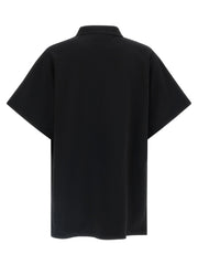 Balenciaga Black Cotton Polo Shirt - S