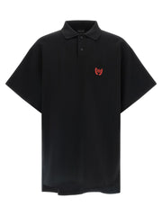 Balenciaga Black Cotton Polo Shirt - S