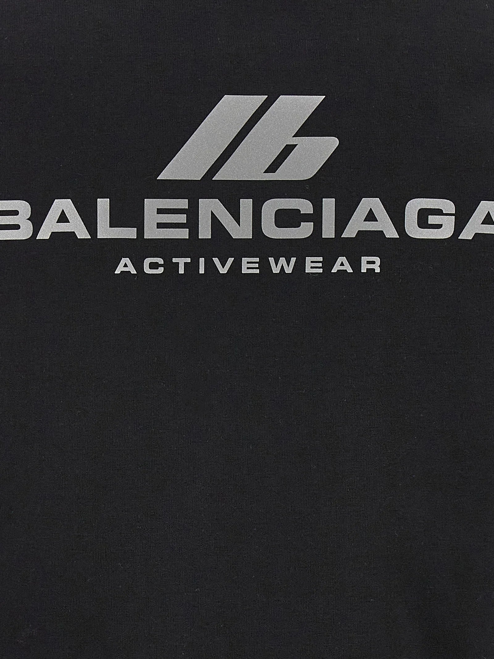 Balenciaga Black Cotton Sweatshirt