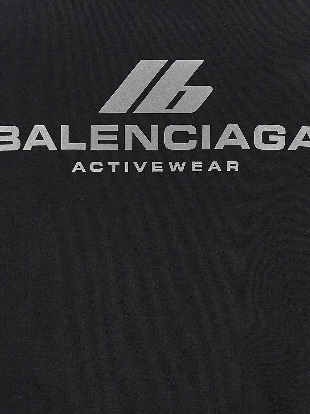 Balenciaga Black Cotton Sweatshirt