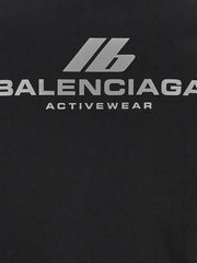 Balenciaga Black Cotton Sweatshirt