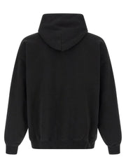 Balenciaga Black Cotton Sweatshirt