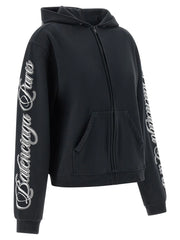 Balenciaga Black Cotton Sweatshirt