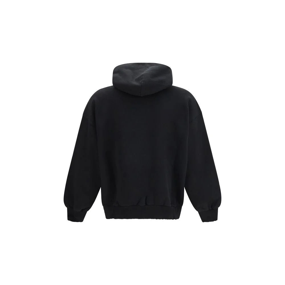 Balenciaga Black Cotton Sweatshirt