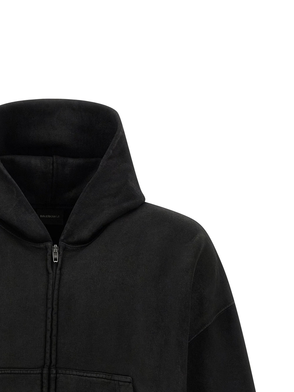 Felpa Balenciaga Nera in Cotone