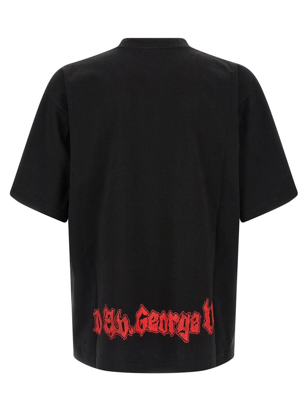 Balenciaga Black Cotton T-Shirt - S