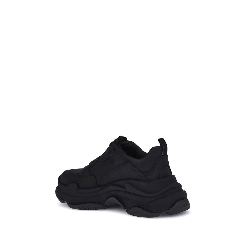 Balenciaga Black Fabric Chunky Sneakers - EU45/US12