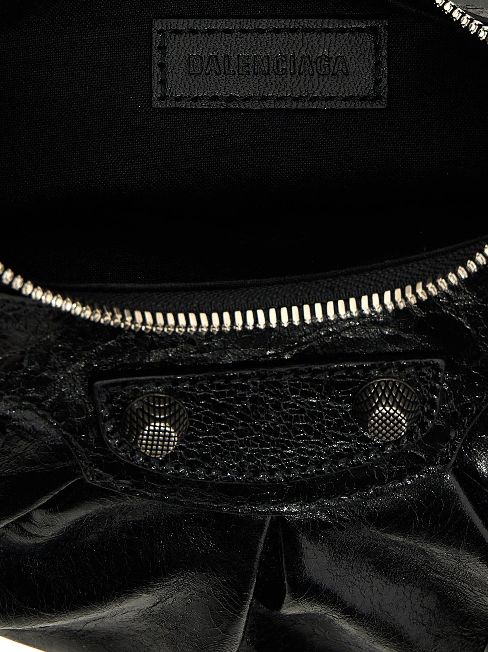 Balenciaga Black Lamb Leather Crossbody Bag