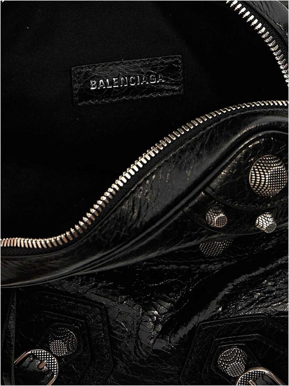 Balenciaga Black Lamb Leather Crossbody Bag